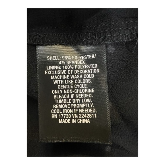 🆕 NWOT Mossimo black & white polka dot cold shoulder midi dress – size M - Picture 11 of 11